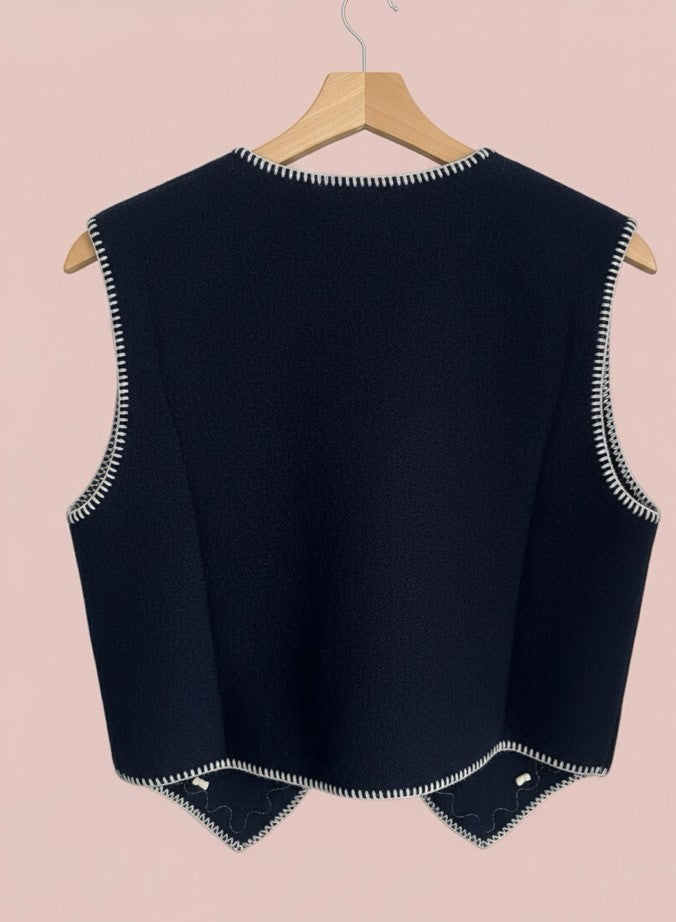 Gilet Marine Douceur