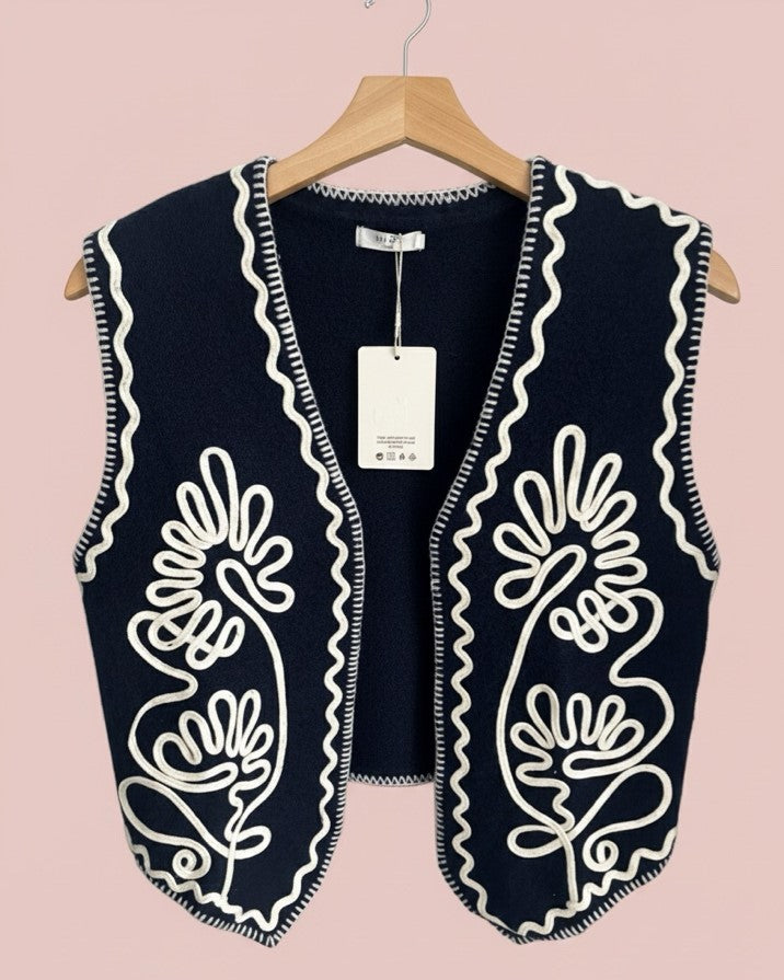 Gilet Marine Douceur